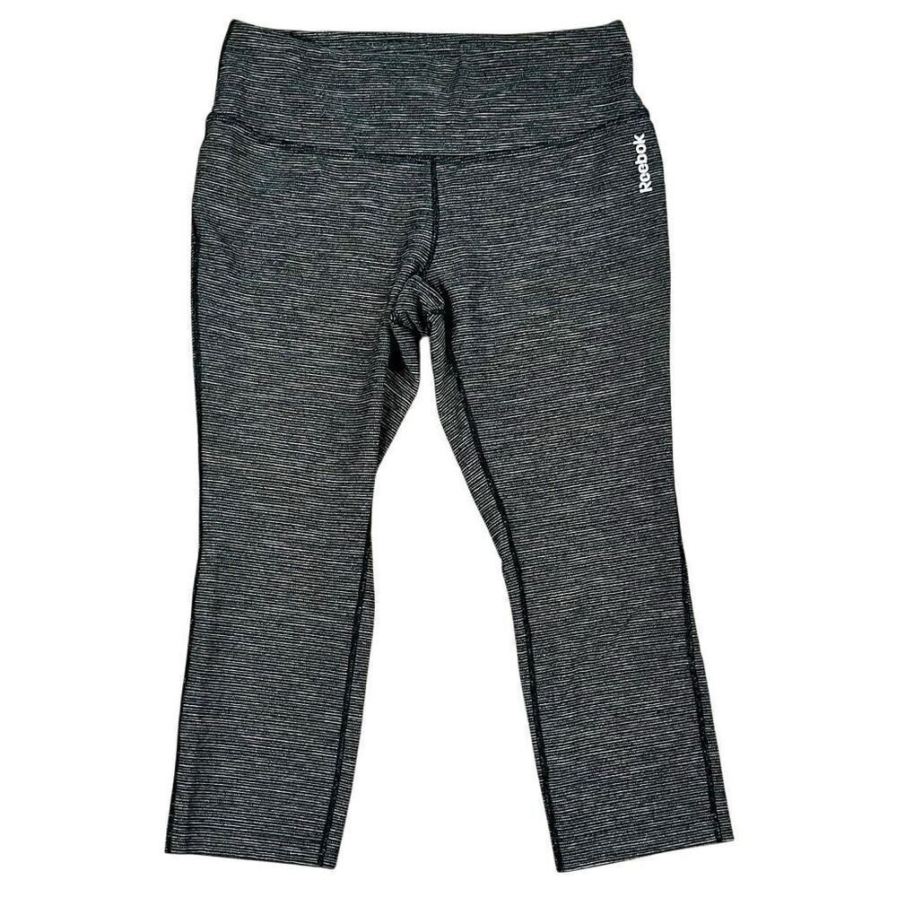 Reebok Stripped Cropped Leggings